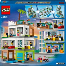 LEGO® City Apartman Binası 60365 - 6 Yaş ve Üzeri Çocuklar İçin Birleştirilebilir Oda Modülleri İçeren Yaratıcı Oyuncak Yapım Seti (688 Parça)
