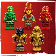 LEGO  Ninjago Heatwave Dönüşen Lav Ejderhası 71793 - 8 Yaş ve Üzeri Çocuklar İçin Ninja Ejder İçeren Yaratıcı Oyuncak Yapım Seti (479 Parça)