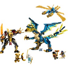 LEGO  Ninjago Element Ejderhası İmparatoriçe Robotuna Karşı 71796 - 9 Yaş ve Üzeri İçin Çocuklar İçin 6 Minifigür İçeren Yaratıcı Oyuncak Yapım Seti (1.038 Parça)