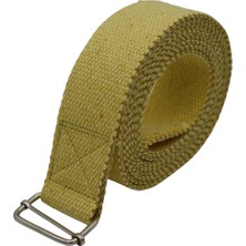 Anatolia Craft Yoga Kemeri Pamuklu Ayar Tokalı Sarı 250 cm Uzunluk En Yaklaşık 3,8 cm