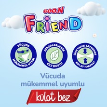 Goo.N Friend 4 Numara Külot Bebek Bezi Fırsat Paketi - Cilt Dostu - 120 Adet
