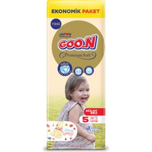 Goo.N Premium Soft 5 Numara Süper Yumuşak Külot Bebek Bezi - 34 Adet