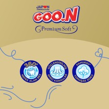 Goo.N Premium Soft 3 Numara Süper Yumuşak Bant Bebek Bezi Avantajlı Fırsat Paketi - 152 Adet