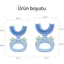 Oloey U Şeklinde Silikon Diş Fırçası (Yurt Dışından)