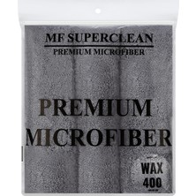 Superclean Mikrofiber Ultra Lüks Cila  Havlusu  400 Gsm 40 x 40 cm 3'lü Paket