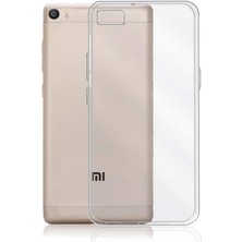 Kzy Xiaomi Mi 5 ile Uyumlu Kapak 1mm Süper Silikon Şeffaf Kılıf