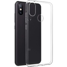 Kılıfmania Xiaomi Redmi Note 5 Pro ile Uyumlu Kapak 1mm Süper Silikon Şeffaf Kılıf