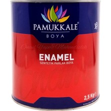 Pamukkale Enamel Parlak Sentetik Yağlı Boya Ahşap & Metal 2.5kg