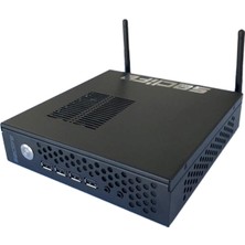 Seclife MP-404 I3-4130 4gb 128GB SSD Dos Siyah Mini Pc