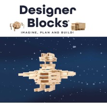 Zet Zeka Designer Blocks 100 Doğal Ahşap Parça 3+ Yaş 1+ Oyuncu