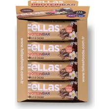 Fellas Protein Bar - Vanilya ve Kakaolu 32 gr x 12 Adet 