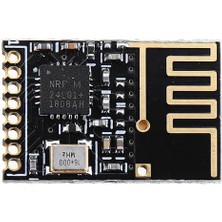 Wozlo Mini Smd NRF24L01 2.4ghz Alıcı Verici Rf Haberleşme Modülü Kablosuz Tranceiver