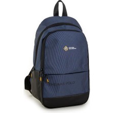 Nas Bag-Nas Polo (Waterproof) Outdoor Erkek Sırt Çantası Lacivert  (25x39x10 cm)