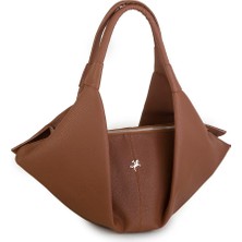 Nas Bag Kadın Omuz Çantası Taba Belinda