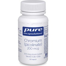 Pure Encapsulations Chromium Picolinate 200 Mcg 60 Kapsül