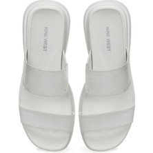 Nine West Gagas 3fx Beyaz Kadın Terlik