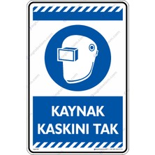 İsg Tabelam 25x35cm/kompozit/Yalıtkan Kaynak Kaskını Tak