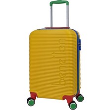 United Colors Of Benetton Lüx Abs Kabin Boy Valiz Sarı BNT500