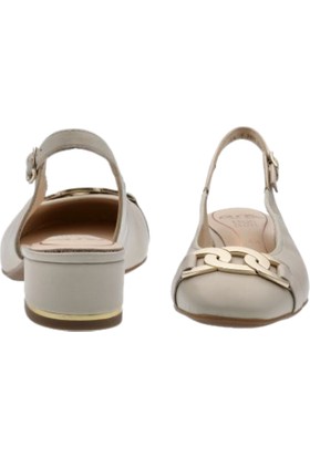 Arashoes 11802  Kadın Deri Topuklu Ayakkabı 3.5-6.5