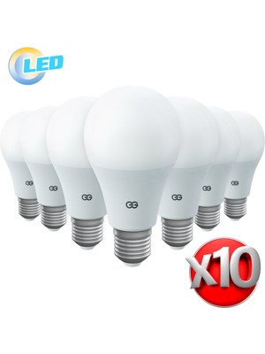 Günsan Valta LED Ampül 220-240V 3000K E27 5W - 10 Adet