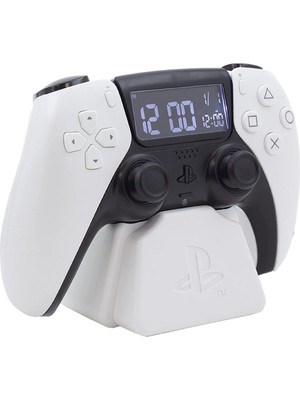 Paladone Playstation Ps5  Beyaz Controller Alarm Saat