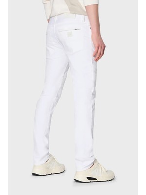 Armani Exchange Pamuklu Normal Bel Skinny Fit Dar Paça Pantolon Erkek Pantolon 3RZJ27 Z1AAZ 1100