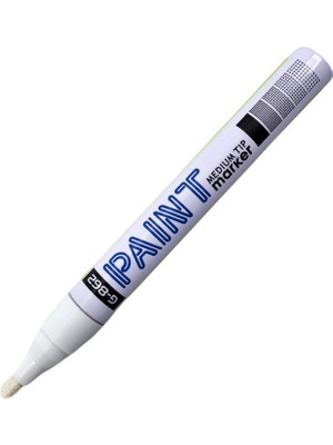 Gxin Paint Markör Çok Amaçlı Marker Beyaz G-862