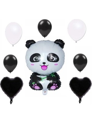 Kidspartim Panda Folyo Balon Seti