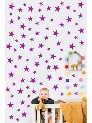 Kt Grup 300 Mor Yıldız Sticker