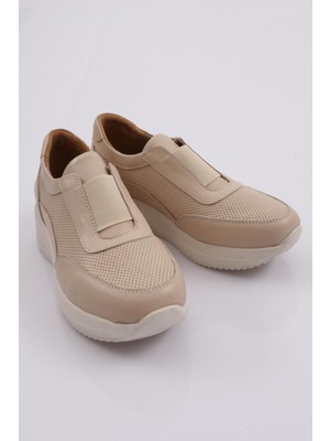 DGN 2261 Kadin Lastik Detayli Comfort Ayakkabi