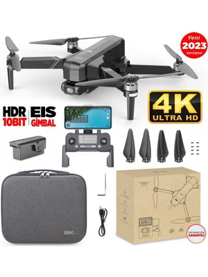 Sjrc F11 Pro 4K Kameralı Drone Seti - 1.5 Km Menzil - 26 Dakika Uçuş Süresi + Çanta + Eıs Stabilizasyon
