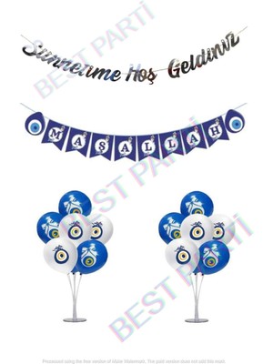 Best Parti Sünnet Partisi Süsleme Seti-17