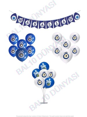 Bal10 Dünyası Sünnet Partisi Süsleme Seti-9
