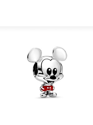 Hatay Src Disney Mickey Mouse Charm 925 Ayar Gümüş