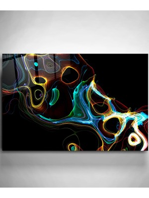 Hinora Soyut Cam Tablo, Dekoratif Cam Tablo