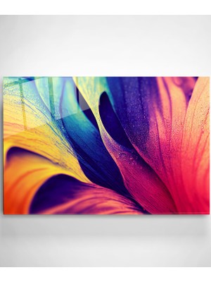 Hinora Soyut Cam Tablo, Dekoratif Cam Tablo