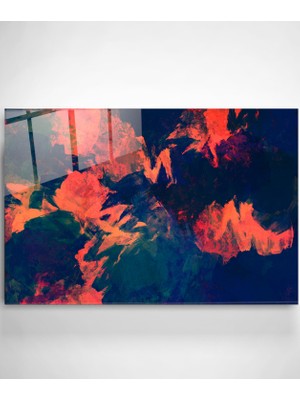 Hinora Soyut Cam Tablo, Dekoratif Cam Tablo