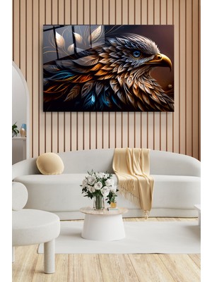 Hinora Kartal Cam Tablo, Dekoratif Cam Tablo