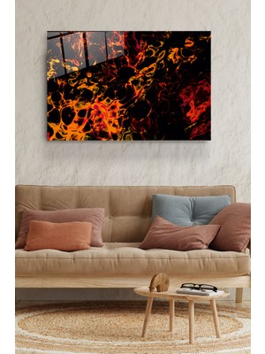 Hinora Soyut Cam Tablo, Dekoratif Cam Tablo