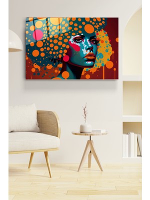 Hinora Sanat Cam Tablo, Dekoratif Cam Tablo