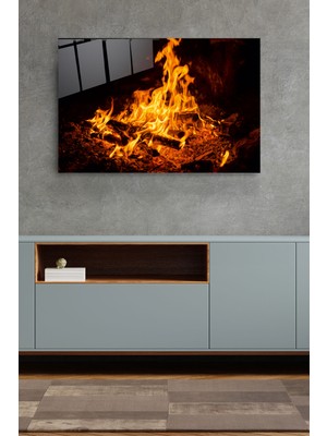 Hinora Ateş Cam Tablo, Dekoratif Cam Tablo