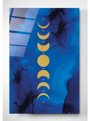 Hinora Digi-Glass Ay Döngüsü Cam Tablo