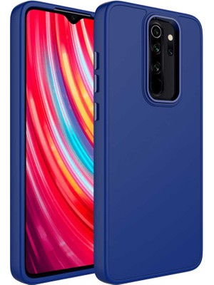 Cep Case Xiaomi Redmi Note 8 Pro Kılıf Metal Kamera Çerçeve Metal Buton Orjinal Kalıp Silikon Kapak