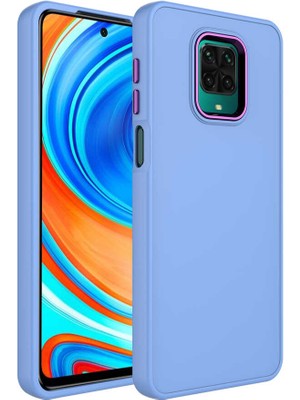 Cep Case Xiaomi Redmi Note 9 Pro Kılıf Metal Kamera Çerçeve Metal Buton Orjinal Kalıp Silikon Kapak
