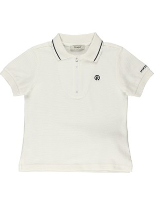 Panço Erkek Çocuk Triko Yakalı Pike T-Shirt