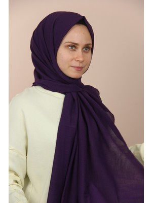 Loryan Scarf Mürdüm Loryan Scarf Shımmer Şal