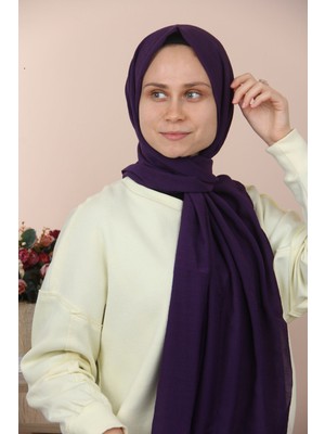 Loryan Scarf Mürdüm Loryan Scarf Shımmer Şal