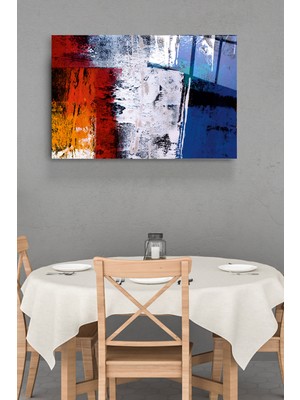 Hinora Soyut Cam Tablo, Dekoratif Cam Tablo