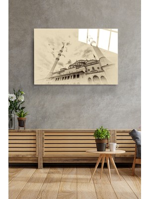 Hinora Cami Cam Tablo, Dekoratif Cam Tablo