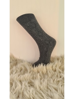 MT Socks Kışlık Yün Erkek Çorap 6'lı Paket Lambswool